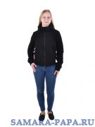 Флисовая куртка женская T0027-MM00100,чёрный
