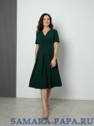 платье (Цвет: Темно-зеленый) 416-0057