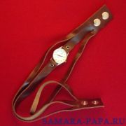 ALLA BALAGURA AB-P-3-2-10 часы с дизайнерским кожаным ремешком ручной работы