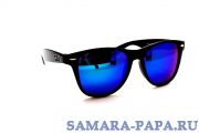 Распродажа солнцезащитные очки R 2140-3 черный глянец синий